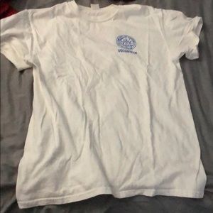 White volunteer of Pontiac t-shirt
